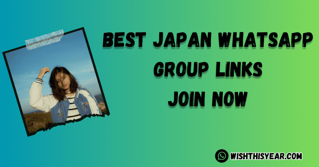 Best Japan WhatsApp Group Links updated