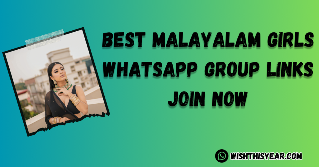 Best Malayalam Girls WhatsApp Group Links Updated